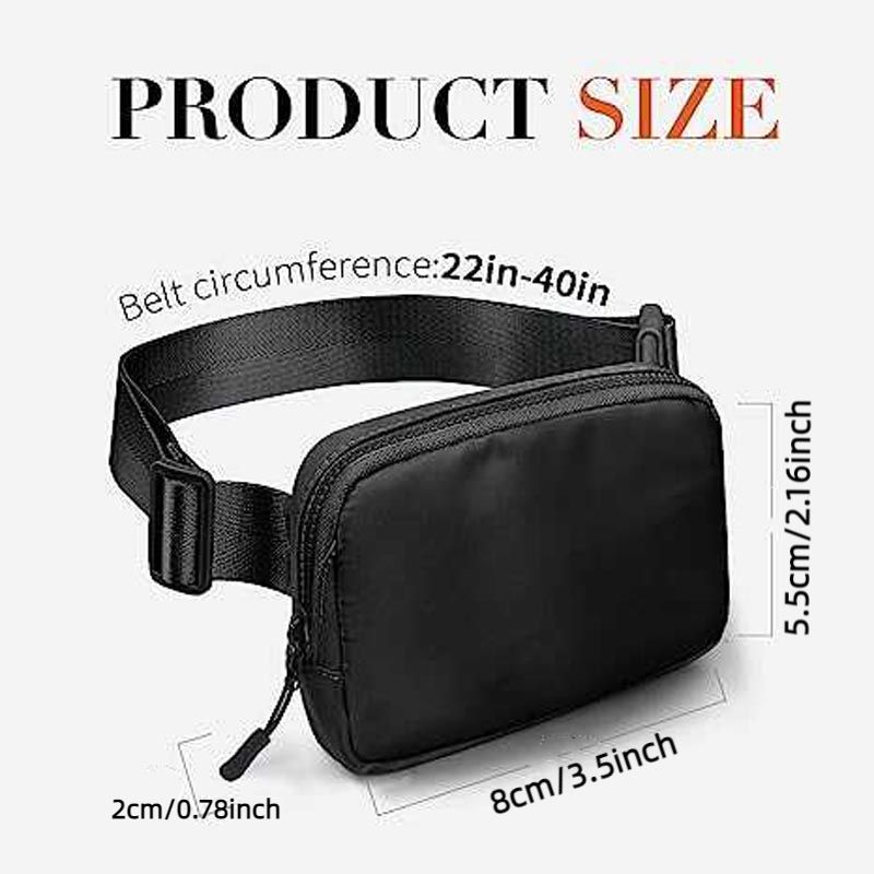 Fashion Workout Running Travel Hiking Mini Waist Bag with Adjustable Shoulder Strap Small Waist Bag