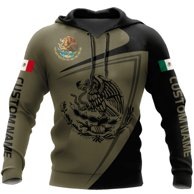 Men's 3D Printing Hooded Coat Sports and Leisure Hoodies