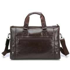 Men Business Vintage Laptop Briefcase Big Capacity Handbag Travel Bag