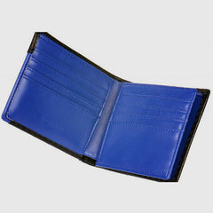 Men RFID Genuine Leather Multiple Card Slot Purse Wallet