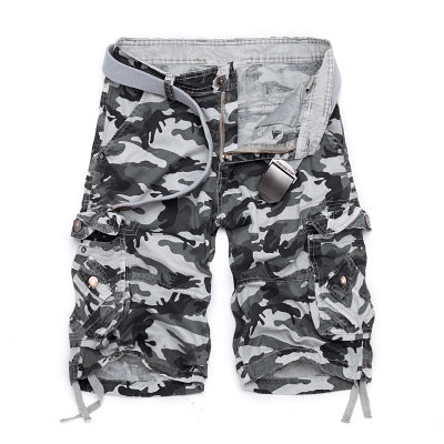 Camouflage Shorts Men's Summer Cargo Shorts Casual Shorts