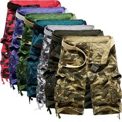 Camouflage Shorts Men's Summer Cargo Shorts Casual Shorts