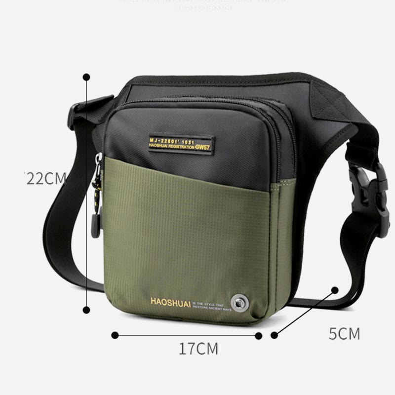 Outdoor Cycling Sports Men's Messenger Bag Casual Waterproof Shoulder Bag