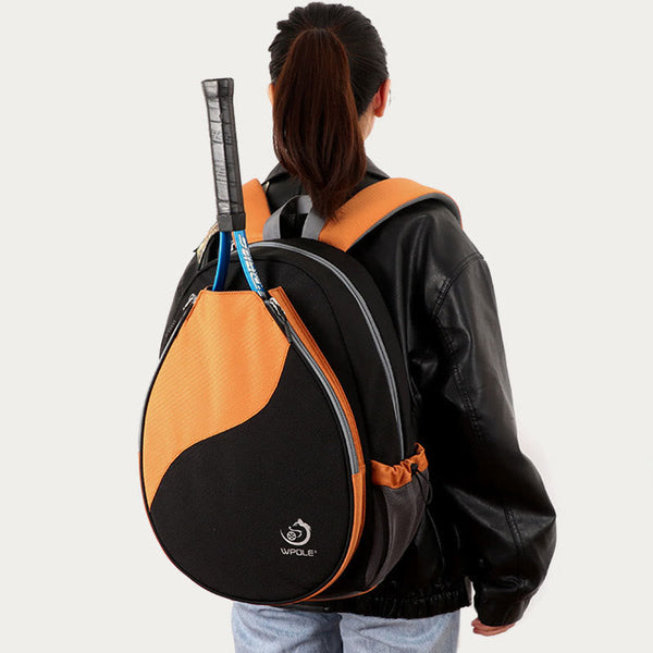 Tennis Racket Bag with Shoes Multi-pocket Bag Waterproof Durable Tennis Sports Backpack