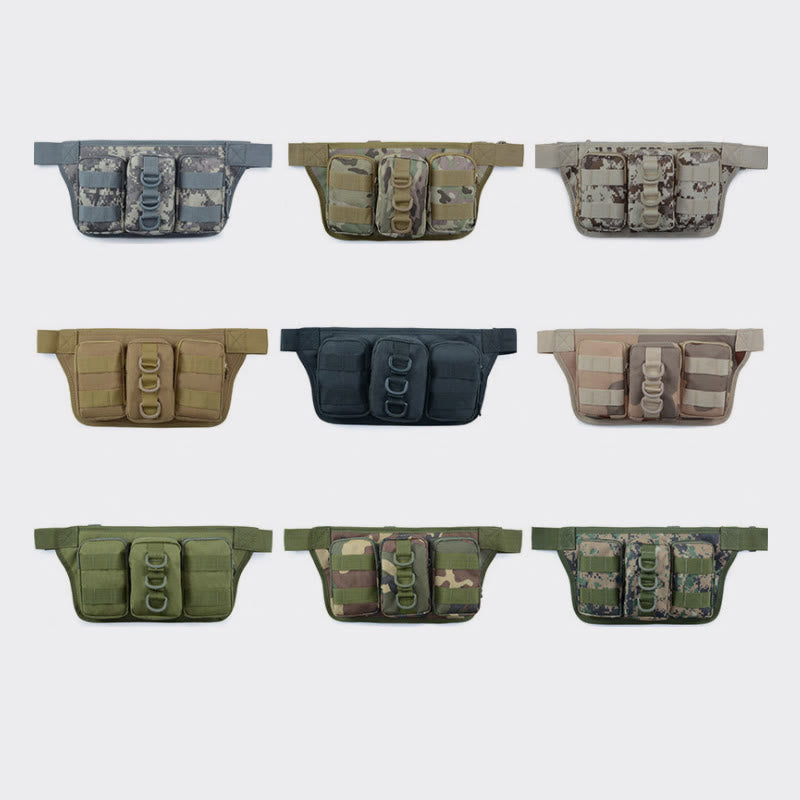 Men Tactical Outdoor Sports Multifunctional Fanny Pack Waist Bag