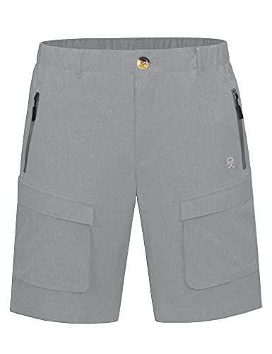 Men's Stretch Quick Dry Cargo Shorts for Hiking, Camping, Travel