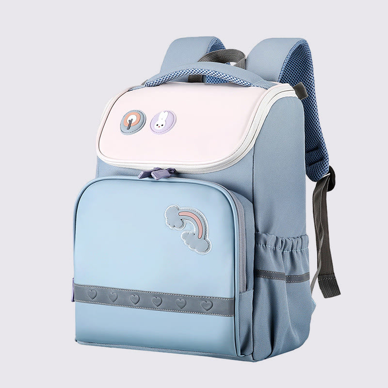 Cute Children's Backpack Cartoon Printing Breathable Lightweight School Bag