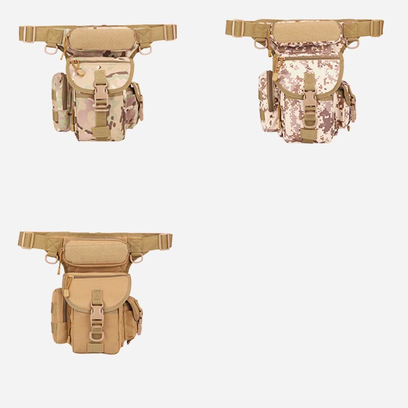 Men's Multi-purpose Leg Bag Outdoor Tool Waist Bag Riding Military Multi-purpose Bag Oxford Tactical Bag