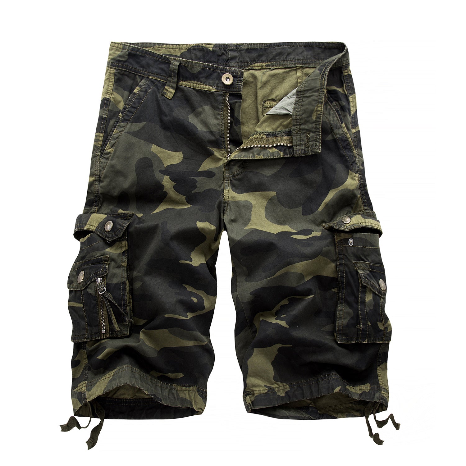 Camouflage Shorts Men's Plus Size US 29-48 Tooling  Pants Beach Pants