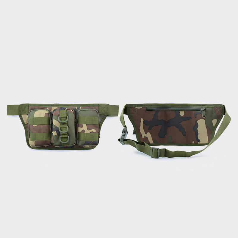 Men Tactical Outdoor Sports Multifunctional Fanny Pack Waist Bag