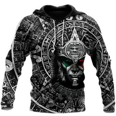 Men's 3D Sweater Aztec Warrior Mexican Hoodies