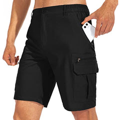 Mens Hiking Shorts Outdoor Casual Lightweight Quick Dry Shorts Tactical Shorts Hiking Cargo Shorts