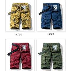 Men's Overalls Shorts Sports Loose Straight Summer Functional Style Five-point Shorts