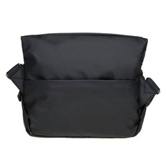 Mens Vintage Canvas Shoulder Messenger Bag Chest Leather Patchwork Messenger Bag