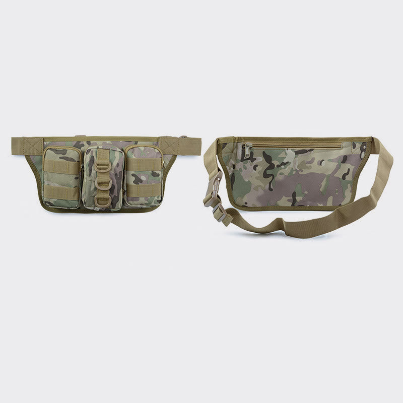 Men Tactical Outdoor Sports Multifunctional Fanny Pack Waist Bag