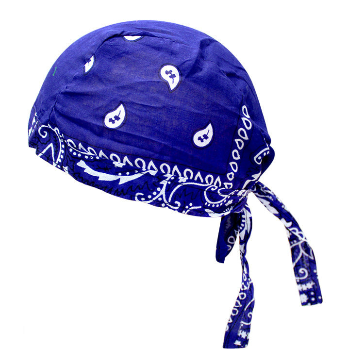 Outdoor Riding Pirate Hat Cotton Printed Multicolor Hip-hop Hip-hop Headscarf Hat