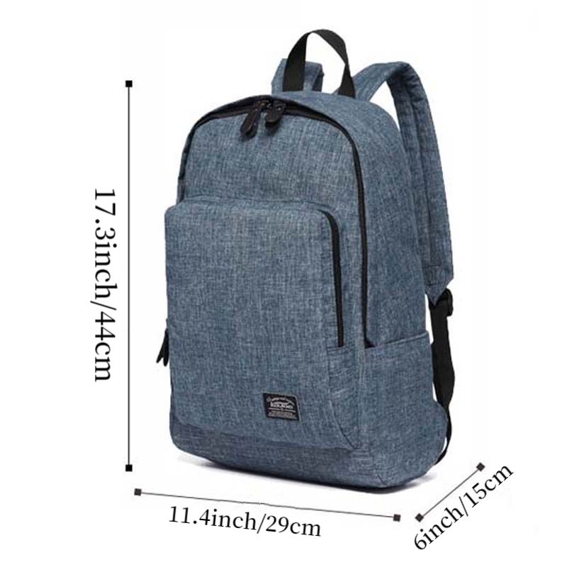 Fashion Trend Oxford Leisure Travel Backpack Middle School Students Backpack Laptop Bag