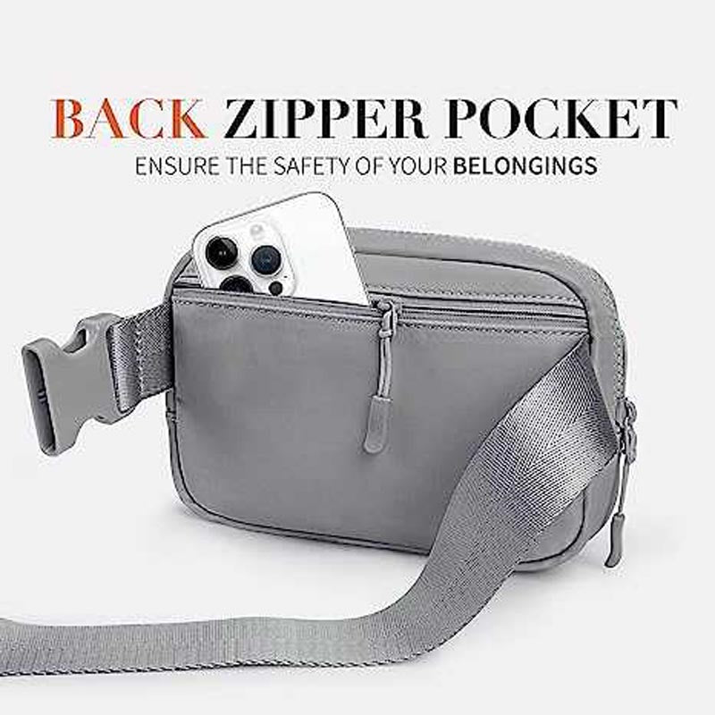 Fashion Workout Running Travel Hiking Mini Waist Bag with Adjustable Shoulder Strap Small Waist Bag