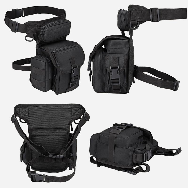 Men's Multi-purpose Leg Bag Outdoor Tool Waist Bag Riding Military Multi-purpose Bag Oxford Tactical Bag