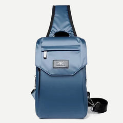 Outdoor Sports Messenger Bag Wide Shoulder Strap Men's Casual Backpack