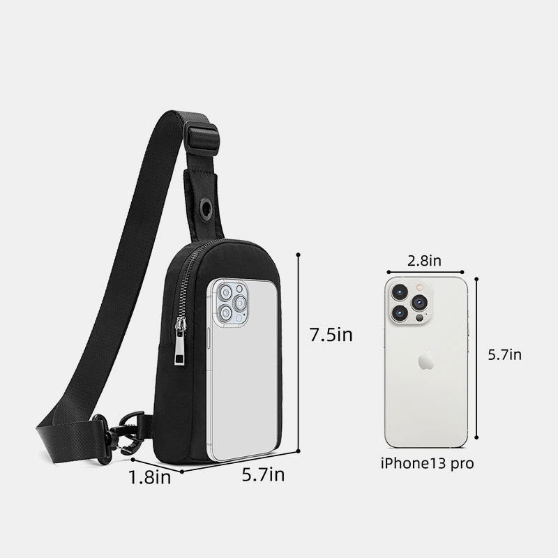 Messenger Bag Adjustable Outdoor Walking Wide Shoulder Strap Casual Bag