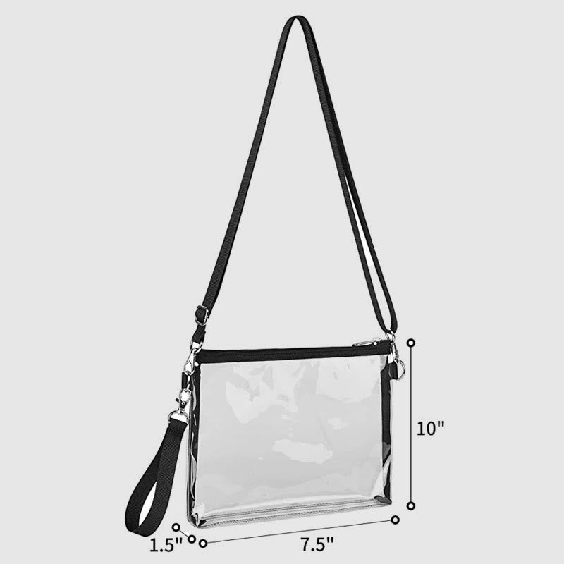 For Daily Use Waterproof Transparent Phone Bag Casual Money Purse