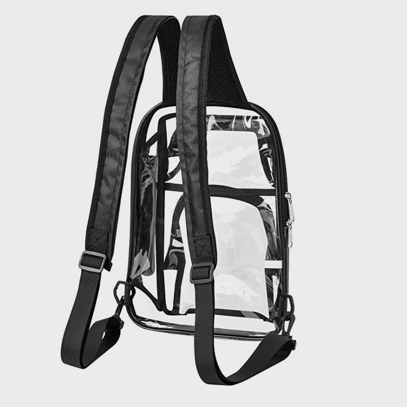 Multi-functional Transparent Out-going Sports PVC Sports Backpack