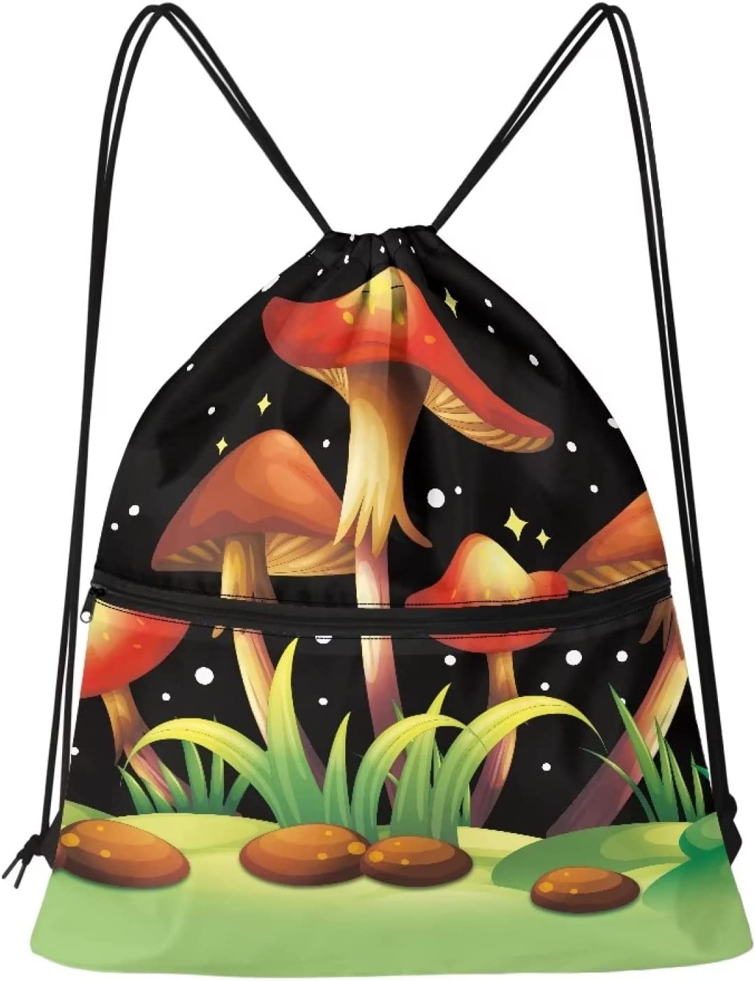 Hawaiian Palm Tree Drawstring Backpack Bag