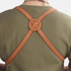 Leather Shoulder Holster with Dual Magazine Pockets Adjustable Hidden Underarm Bag Fits Glock 19/43/48