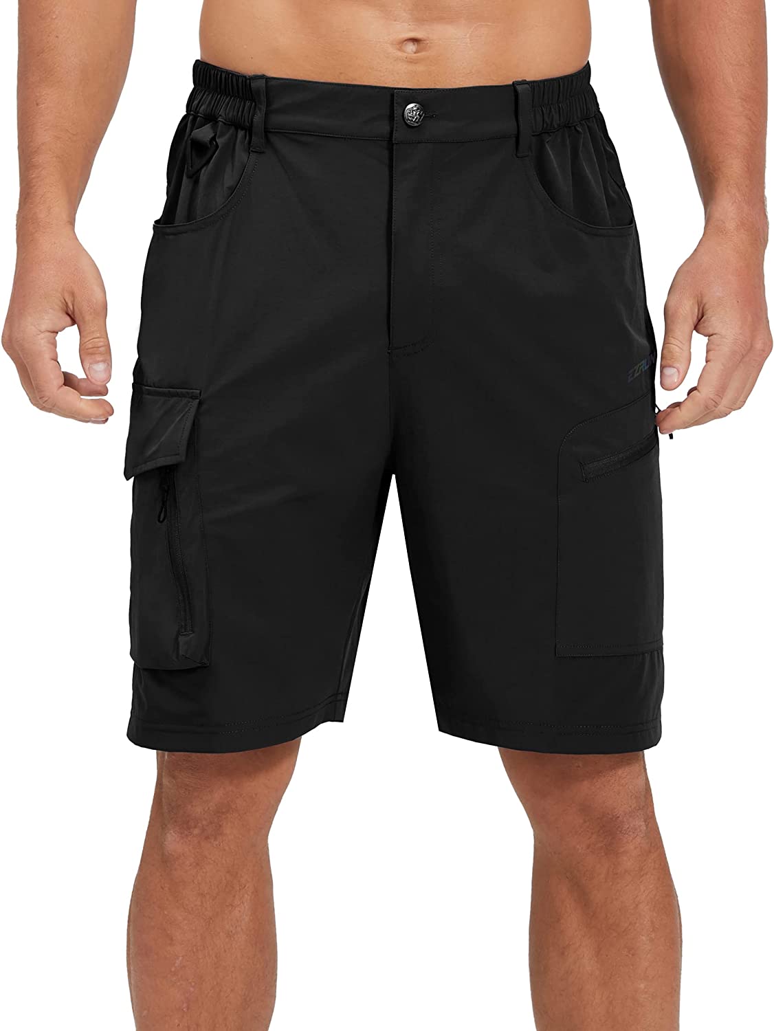 Men's Hiking Cargo Shorts Quick Dry Golf Outdoor Work Tactical Shorts with Multi Pocket for Fishing Travel