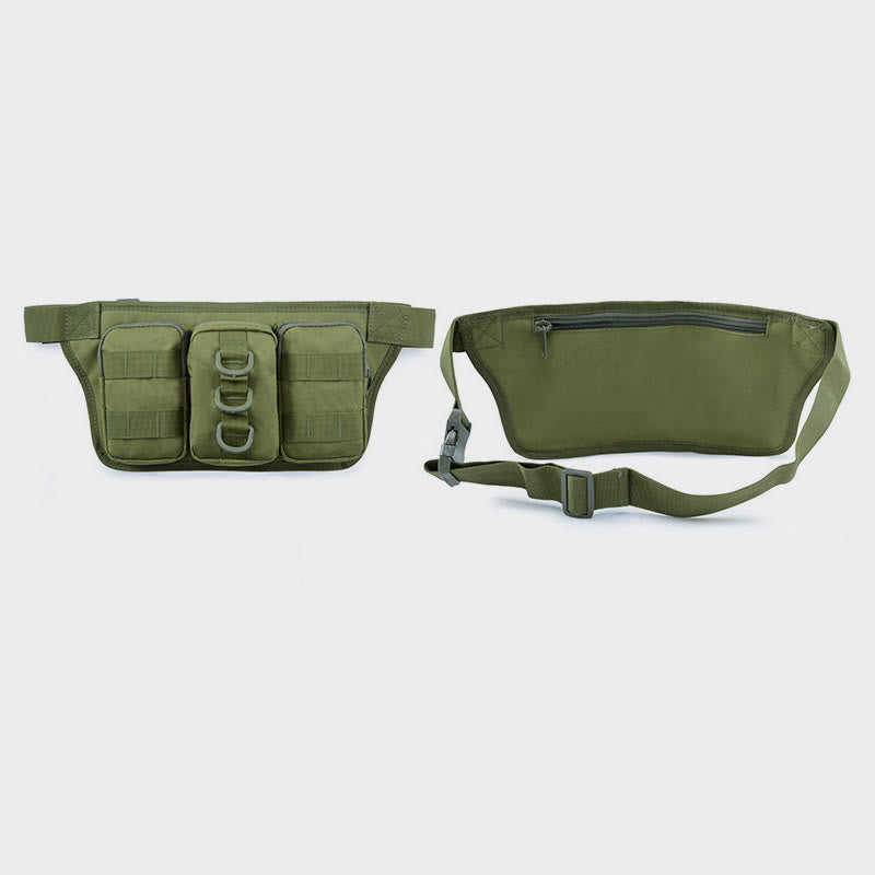 Men Tactical Outdoor Sports Multifunctional Fanny Pack Waist Bag