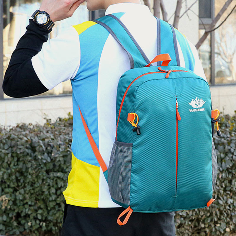 Waterproof Backpack For Outdoor Travel Light weight Foldable Casual Day Pack