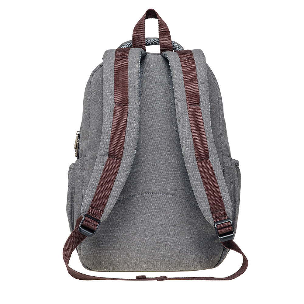 Retro Casual Unisex Backpack Canvas Daily Student School Bag