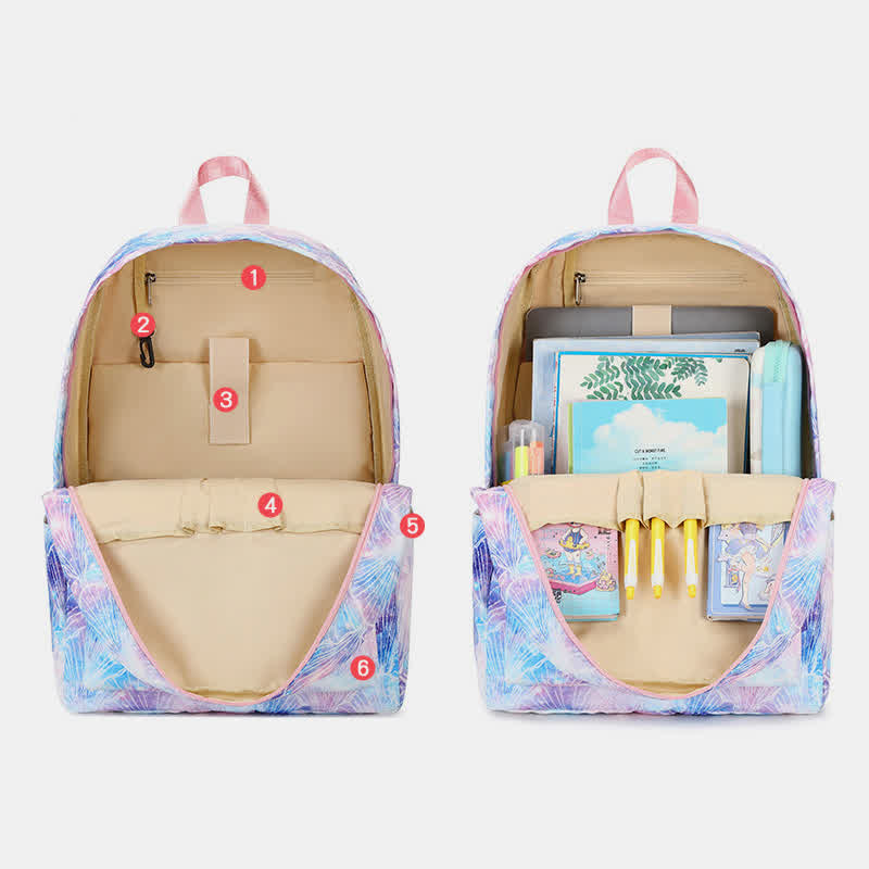 3 Piece School Backpacks Set with Lunch Bag Pencil Case Kids Bag