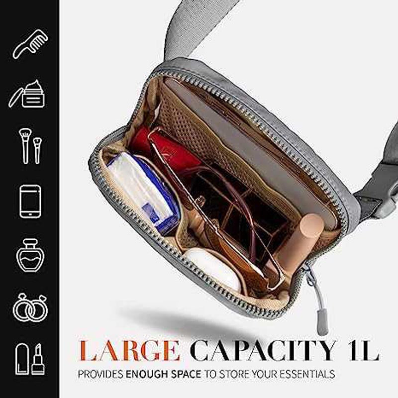 Fashion Workout Running Travel Hiking Mini Waist Bag with Adjustable Shoulder Strap Small Waist Bag