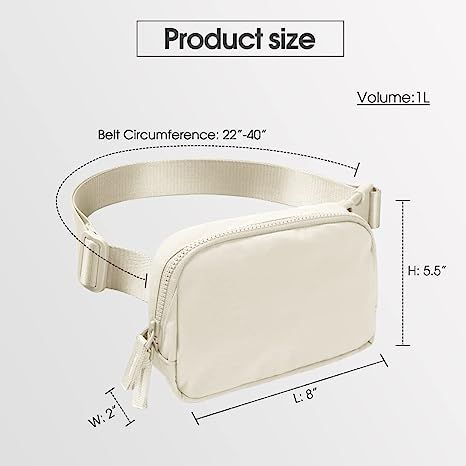 Belt Bag for Men Fanny Pack Dupes Mini Fanny Pack Crossbody Lemon Bags