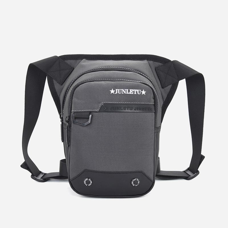 Men's Large Capacity Outdoor Waterproof Thigh Bag Polyester Phone Bag