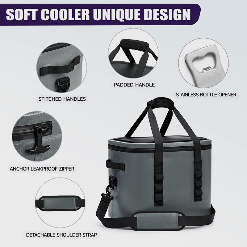 Portable Lightweight Camping Leakproof Large Capacity Outdoor Ice Pack Cooler Bag