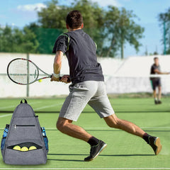 Racket Bag Sports Dry and Wet Separation Waterproof Durable Tennis Bag Multi-functional Fitness Backpack