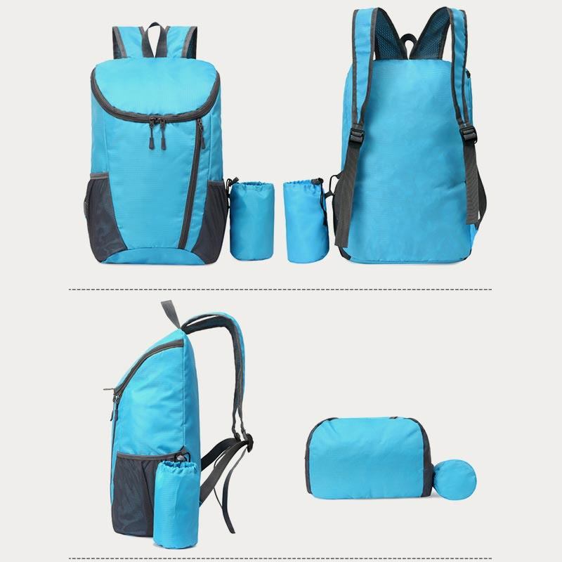 Nylon Backpack Outdoor Sports Lightweight Foldable Hiking Camping Day Pack