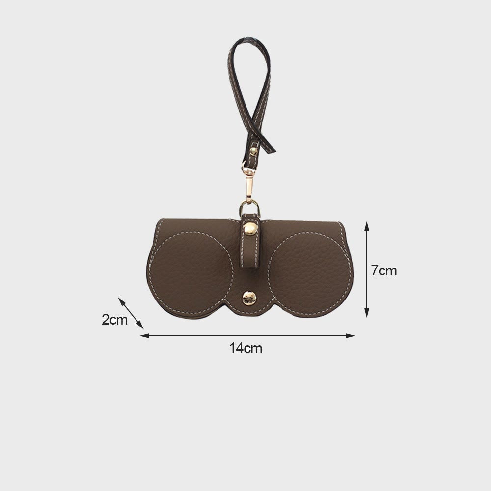 Storage Bag Soft Leather Sunglasses Portable Simple Storage Box