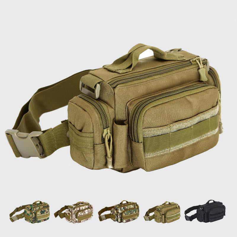 Men Outdoor Multi-Purpose Riding Large Fanny Pack Belt Waist Bag