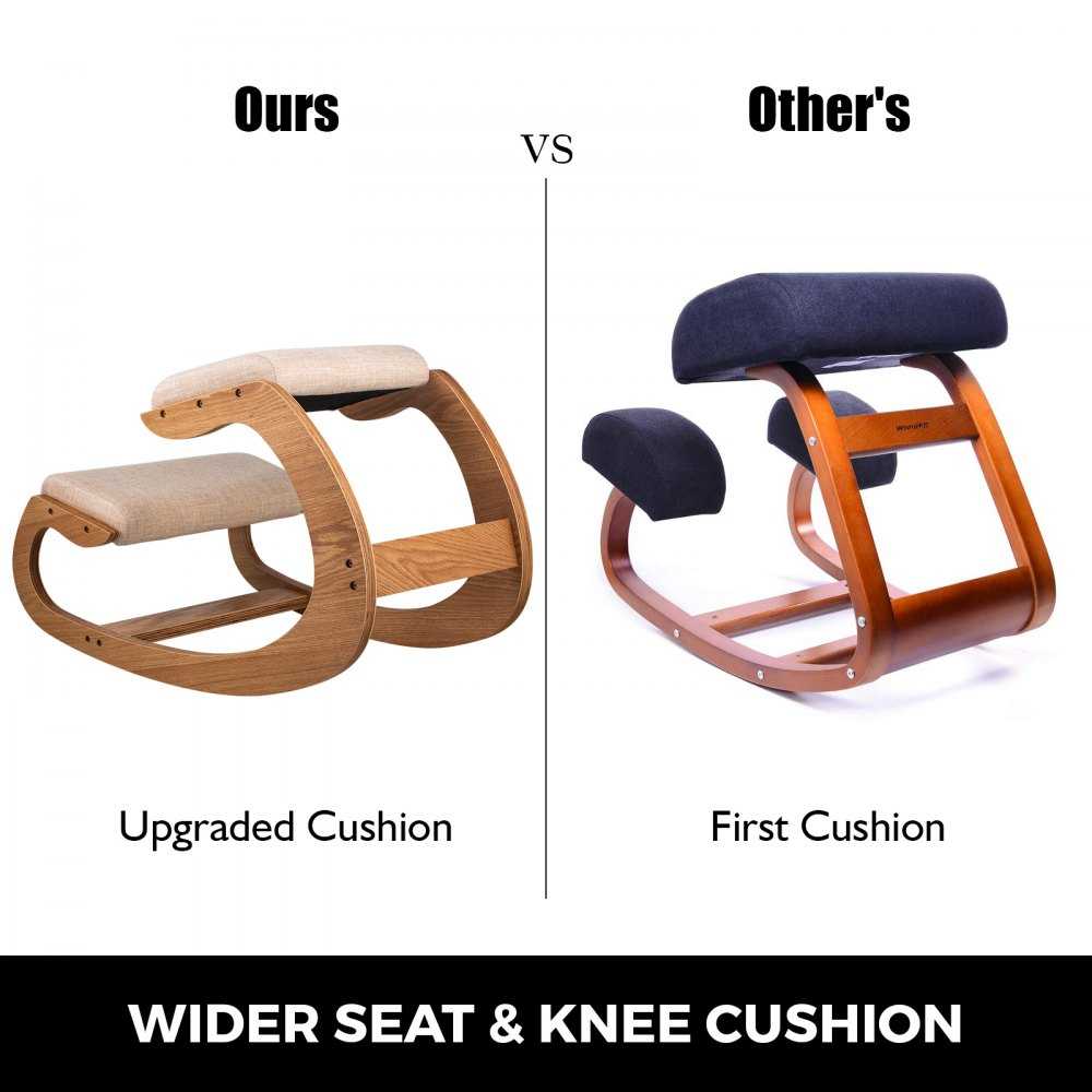 Ergonomic Kneeling Chair Better Posture Kneeling Stool Office Chair Desk Computer Kneeling Stool Chair