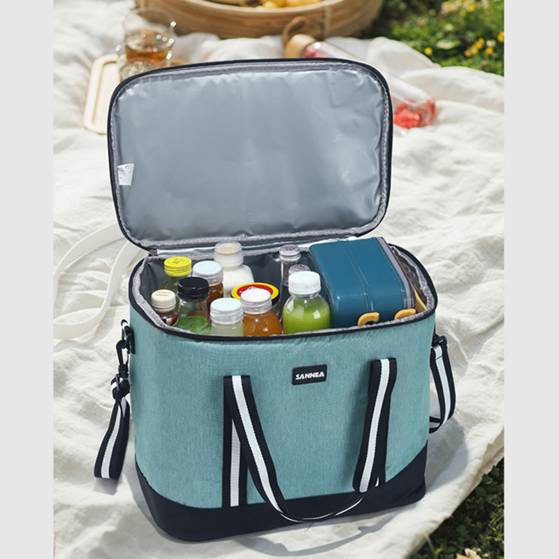 Foldable Leakproof Portable Outdoor Picnic Warm & Cool Camping Bag