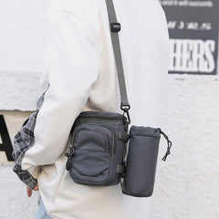 With Water Bottle Bag Sports Outdoor Multifunctional Messenger Bag Waist Bag