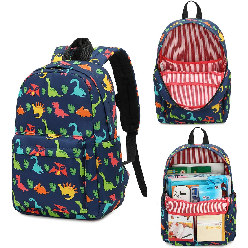 Preschool Backpack Kids Kindergarten School Cartoon Traffic Book Bags for Elementary Primary Schooler