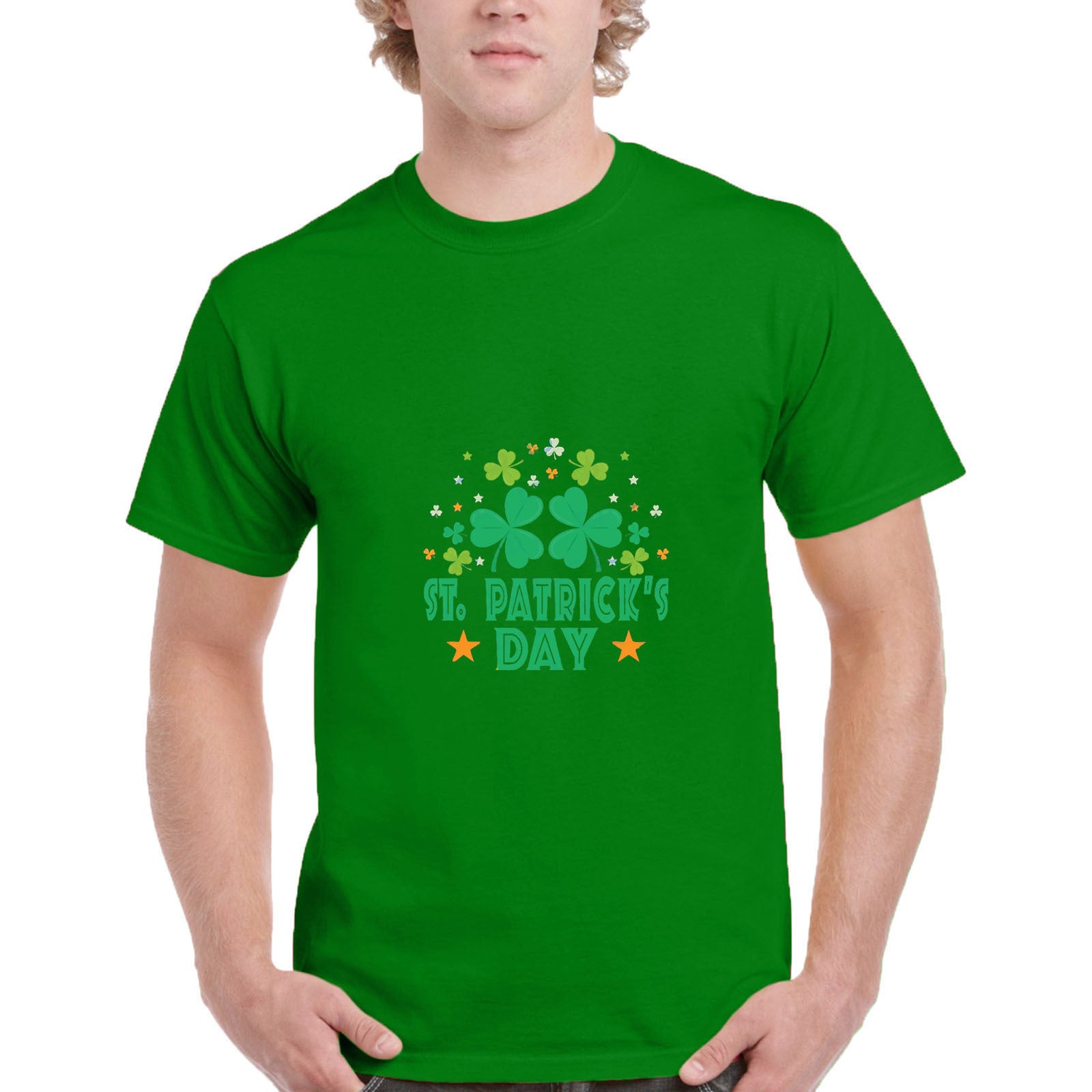 Happy St Patrick's Day Green Shamrock T-Shirt