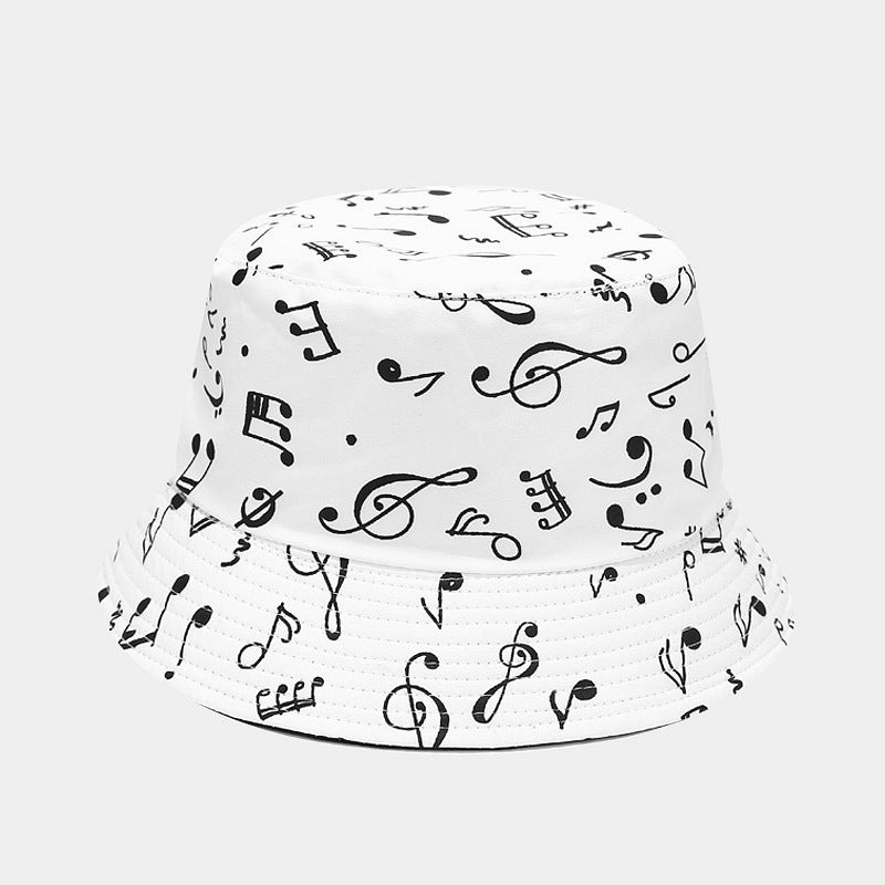 Cow Print Fisherman Hat Women's Double Basin Hat Man