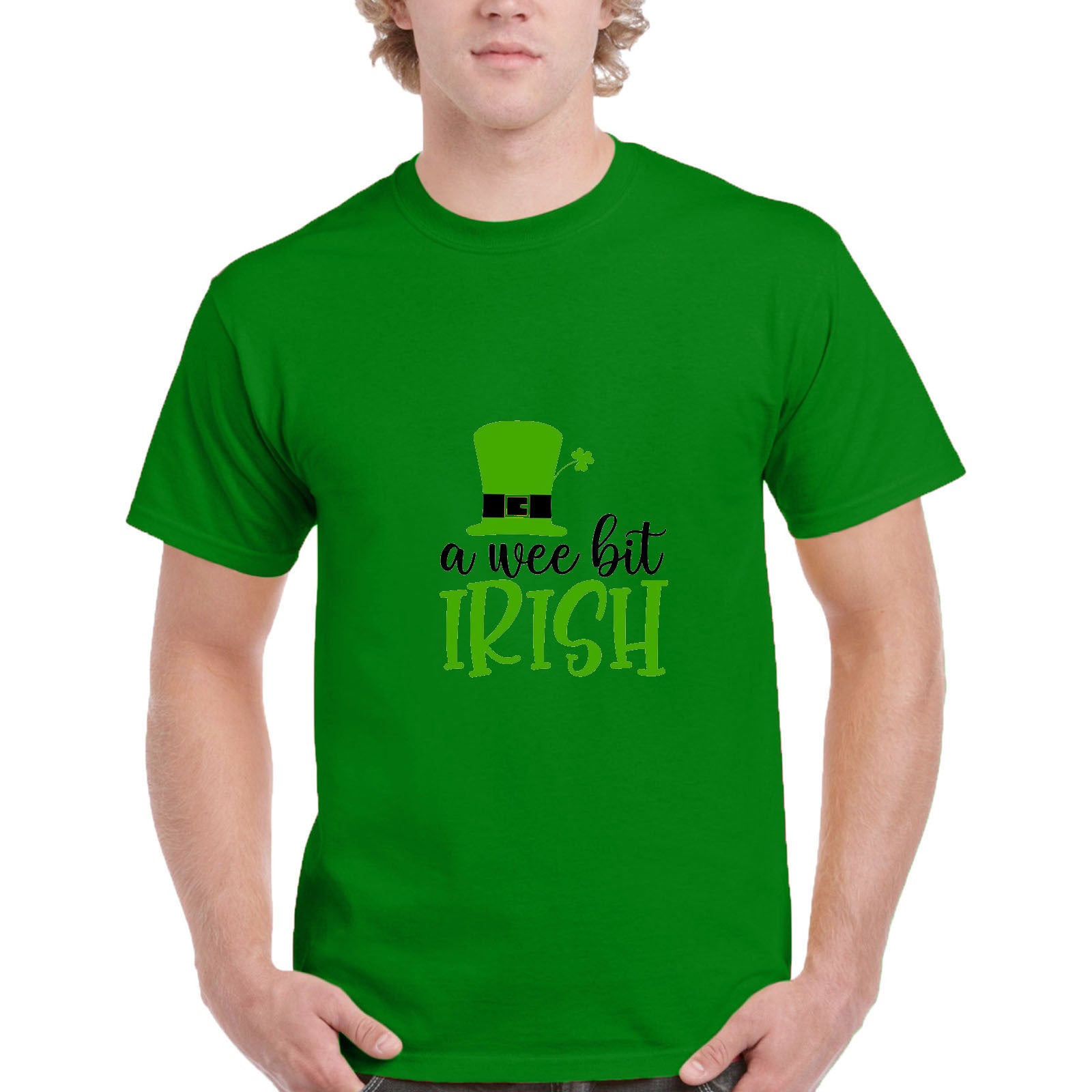 Happy St Patrick's Day Green Shamrock T-Shirt