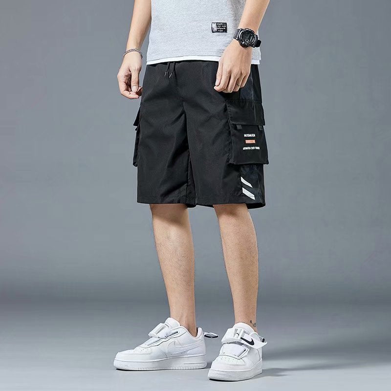 Men's Summer Shorts Loose Five-point Pants Casual Workwear Sports Pants